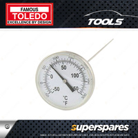 Toledo Cooling System Tester Thermometer with Dual Scale 52mm Diameter Face