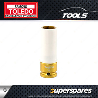 Toledo Heavy Duty Wheel Nut Socket - size of 3/4" Drive type 1/2"