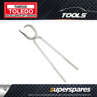 Toledo 660mm Heavy Duty Brake Spring Plier - Truck Chrome Plated Vanadium Steel