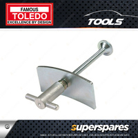 Toledo Disc Brake Pad Spreader Toledo Threaded T-Bar Handle Operation