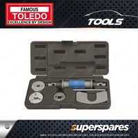 Toledo Brake Caliper Piston Wind Back Kit with Universal Adjustable Adaptors