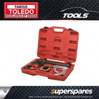 Toledo Heavy Duty Shoe Type Coil Spring Compressor Kit - Macpherson