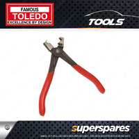 Toledo Clic Type Hose Clamp Plier - Chrome alloy steel with PVC dipped handle
