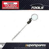 Toledo Inspection Mirror with Circle Type Light LED Telescopic 100 - 530mm