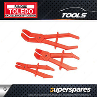 Toledo Brake Line / Hose Pinching Plier Set - Angled Tip 90 Degree