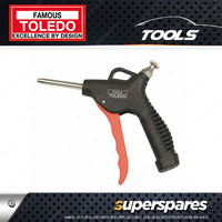 Toledo Trigger Style Air Blow Gun - Adjustable Air Flow 60 x 8mm Nozzle