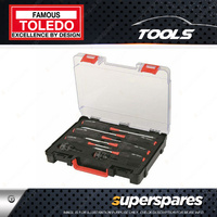 Toledo 8 Pc of Essential Screwdriver Set - Phillips & Slotted Made in Japan