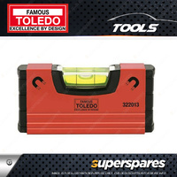 Toledo Mini Magnetic Level - 100mm Width 20mm Length 7mm Thickness