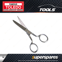 Toledo Household Scissors with Forged Steel Nickel Plated 50mm Bulk Pack 1