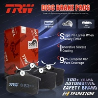 4x Rear TRW Disc Brake Pads for FPV GT GT-P F6 Ute Cobra Super Pursuit BA BF