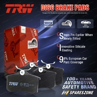 4x Front TRW Disc Brake Pads for Volvo 164 164 P122S Amazon 122 1.8L 3.0L Saloon
