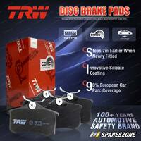 4x Front TRW Disc Brake Pads for Nissan Cube Z11 Tiida SC11T 1.4L 72KW 1.8L 93KW