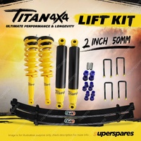 2" 50mm Pre Assembled Lift Kit Titan 4X4 Shock King Coil EFS Leaf for LDV T60