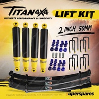 2" Lift Kit Titan 4X4 Shocks EFS Leaf Springs for Toyota Hilux RN LN 36 46