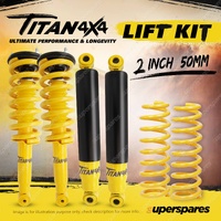 2" Pre Assembled Lift Kit Titan 4X4 King Spring for Toyota Landcruiser Prado 120