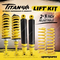 Titan 4X4 Adjustable 2"-3" Pre Assembled Lift Kit for Toyota Prado 120 150 05-ON