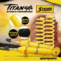 Front Titan 4X4 Spring Seat Shocks Raised King Springs for Ford Everest 18-22