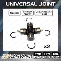 2 x Rear JP Universal Joint for Toyota Landcruiser 60 61 62 70 73 95 120 Series