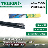 20x Tridon Plastic Wiper Refill 24" for Mercedes Benz A140 A190 C200T C240T C180