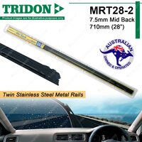 Pair Tridon Metal Rail Wiper Refills 28" for Range Rover Land Rover 4.4 Vogue