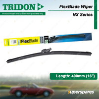 Tridon FlexBlade Passenger Side Wiper Blade 16" for Toyota C-HR NGX10R NGX50R