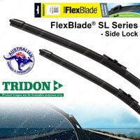 Pair Tridon FlexBlade Frameless Wiper Blades for BMW 320d 325i 330d 335i M3 E93