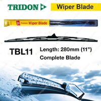 Tridon Driver or Passenger Wiper Blade 11" for Jaguar 240 340 MK 2 9 10 S-Type