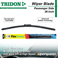 1x Tridon Passenger side Wiper Blade 650mm 26" for Peugeot 407 508 RCZ 2004-2019