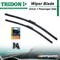 Tridon FlexConnect Wiper Blade & Connector Set for Audi A6 RS6 S6 A8 S8 03-19