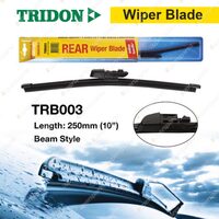 Tridon Rear Conventional Plastic Wiper Blade for Volkswagen Scirocco T-Cross