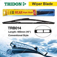 Tridon Rear Conventional Plastic Wiper Blade 16" for Volvo C30 2007-2012