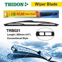 Tridon Rear Conventional Plastic Wiper Blade 14" for Ford Focus LT LV 2007-2012