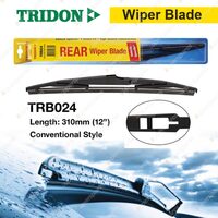 Tridon Rear Conventional Plastic Wiper for Holden Commodore VE VF Caprice Cruze