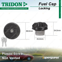 Tridon Locking Fuel Cap for HSV Avalanche VY 5.7L 05/2004-04/2006