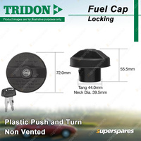 Tridon Locking Fuel Cap for Holden Barina TK Colorado RC Rodeo RA03 RA07