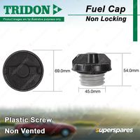 Tridon Non Locking Fuel Cap for Holden Commodore VG VL VN VP VR VS VU VY VZ