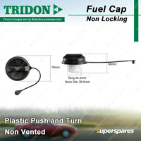 Tridon Non Locking Fuel Cap for HSV Maloo GXP R8 VE Monaro V2 VZ Senator VE