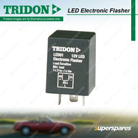 Tridon 3 Pin LED Electronic Flasher 12V Load Sensitive for Commercial Vehicles