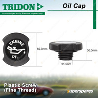 Tridon Oil Cap for Ford Fairlane AU NF NL Falcon AU BA EA EF EL FG XH LTD