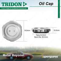 Tridon Oil Cap for Holden Astra TR Barina SB Calibra YE Camira Combo Frontera