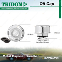 Tridon Oil Cap for Ford Bronco Cortina F250 Falcon XA XB XC XD XE XF LTD FC FD