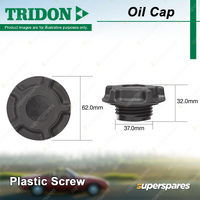 Tridon Oil Cap for Kia Grand Carnival VQ YP KA Cerato LD Sorento Soul Sportage