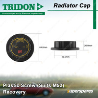 Tridon Radiator Cap for Land Rover Discovery III V IV SE Range Rover Freelander