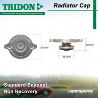 Tridon Non Recovery Radiator Cap 10psi for Mercedes 123 E-Class W124 210 S W116