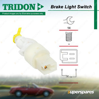 Tridon Brake Light Switch for Fiat Coupe Punto Multipla 1.2L 1.6L 1.9L 2.0L