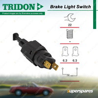 Tridon Brake Light Switch for MG MGF TF 1.8L 18K4K DOHC 16V Petrol