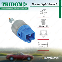 Tridon Brake Light Switch for Toyota Estima Hiace RZH RCH22 Hilux Surf LN130 KZN