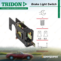 Tridon Brake Light Switch for Ford Explorer UN UP UQ US F150 F250 F350 RM RN