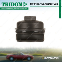 Tridon Oil Filter Cartridge Cap for Volkswagen Golf 1.4L TSI Mk5 125kw 05-08