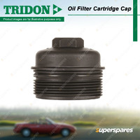 Tridon Oil Filter Cartridge Cap for Volkswagen Golf Mk5 Mk6 Polo 9N 1.4 1.6L